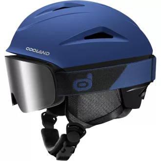   Set Cască de Schi și Ochelari de Schi Odoland cu Protecție UV 400 pentru Bărbați și Femei