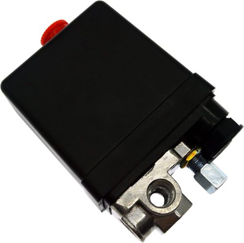 Presostat Solnoa pentru compresor 230V - Pentru compresor cu piston din aluminiu, 90-120 PSI, funcționare silențioasă, depresurizare rapidă