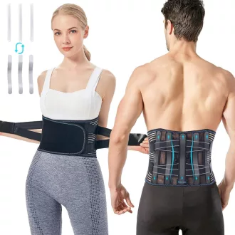   Mercase Lumbális Támogatóöv M-es Méret Hátfájás Sciatica Segédlethez