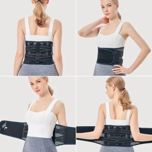 Mercase Lumbális Támogatóöv M-es Méret Hátfájás Sciatica Segédlethez