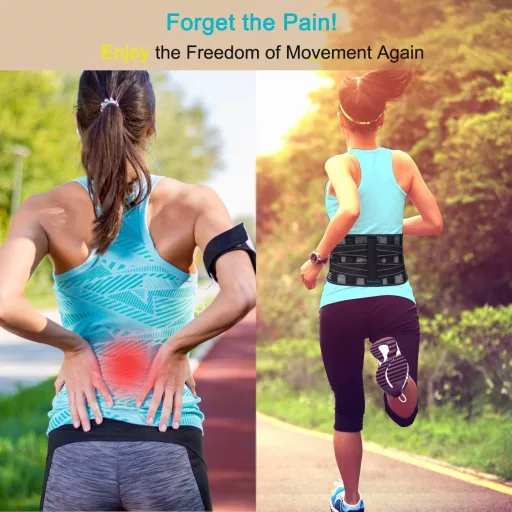 Mercase Lumbális Támogatóöv M-es Méret Hátfájás Sciatica Segédlethez