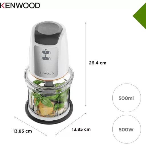 Kenwood Easy Chop CHP61.100WH elektromos aprító 500W fehér