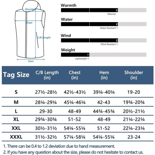 Mapamyumco Férfi Könnyű Pehely L méret Mellény - Vízlepergető Ujjatlan Kabát Túrázáshoz, Utazáshoz, Téli Sportokhoz, Szürke