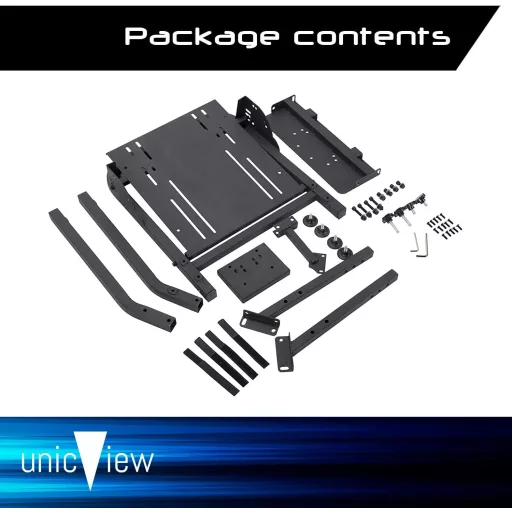 Unicview Versenyautó Szimulátor Állvány G29 G920 G923 Logitech Thrustmaster T150 PS4 PS5 Xbox