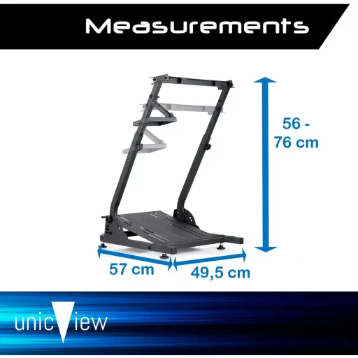 Unicview Versenyautó Szimulátor Állvány G29 G920 G923 Logitech Thrustmaster T150 PS4 PS5 Xbox