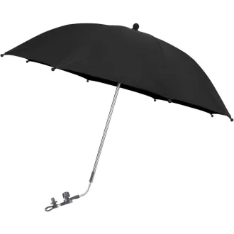   STARRY CITY Suncobran za kolica 75 cm Promjer Univerzalna zaštita od sunca Podesiva štipaljka UV50+ Zaštita Crna