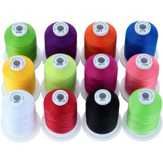   New brothread 12 boja pamučni konac 600m za quilting šivanje i vezenje