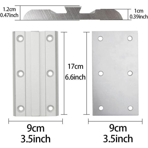 DALUOBO Állítható Asztallábak és Tartó, 360 Fokban Forgatható, Alumínium, Modern Stílusú Újracsomagolt termék