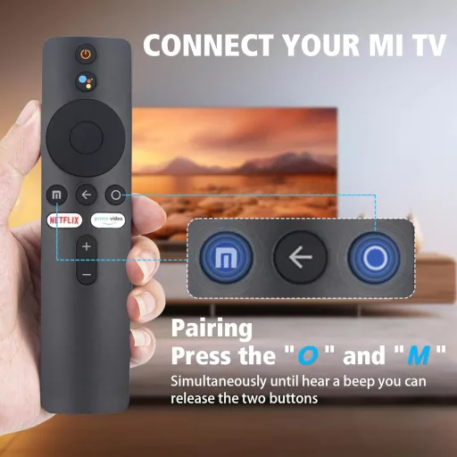 Univerzálny diaľkový ovládač DaMohony pre Mi Smart TV Box s hlasovým ovládaním