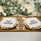 40 darabos "Just married" feliratű szalvéta