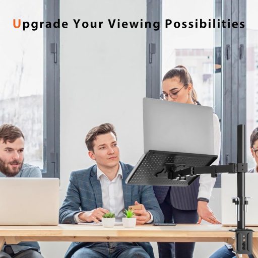 REDBAT Dupla Monitor és Laptop Állvány 13-32 colos Monitorokhoz, 8kg Terhelhetőség