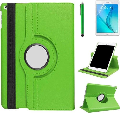 Husă rotativă 360° din piele cu suport pentru iPad Mini 4/5, verde deschis
