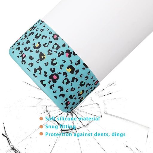 Kvetovaný fialový silikónový obal na fľašu WK IEASON