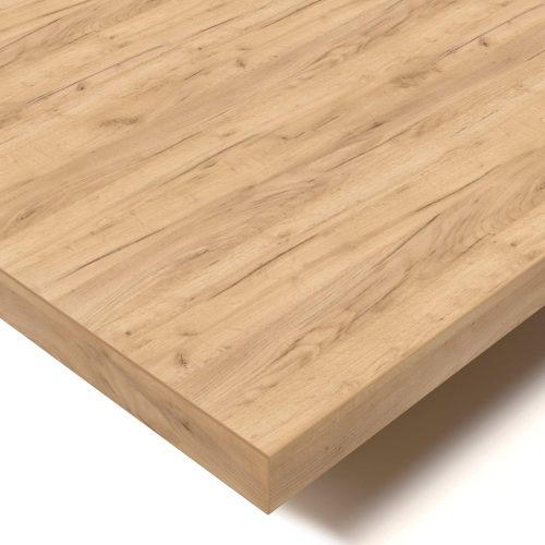 Blat de masă POKAR 160x80 cm - Blat masă de scris și de dining din lemn masiv, culoare Stejar Golden Craft, din PAL ușor.