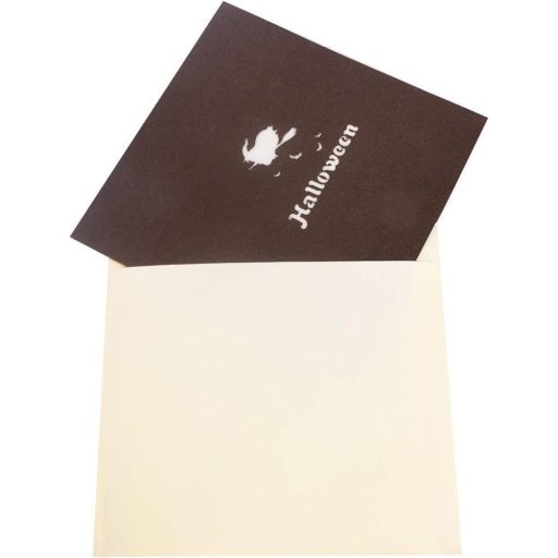 Pozvánka na halloweensku 3D párty Innbox - Vyskakovacia pohľadnica a darčeková karta