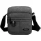 A-QMZL Férfi Válltáska Szürke Vászon Crossbody Táska Telefon Messenger Bag