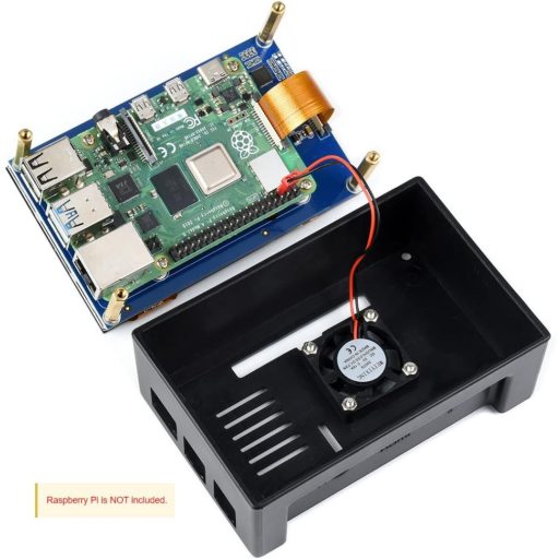 Waveshare 4.3" DSI LCD kijelző Raspberry Pi 4B-hez, 800×480 érintőképernyő