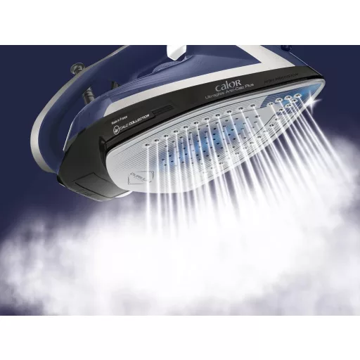 Fier de călcat cu abur Calor Ultragliss FV6846C0, 2800W, jet de abur 260g/min, sistem anticalcar