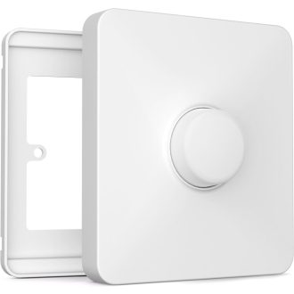   Capac comutator IYOKI Pro Switch Cover pentru Philips Smart Button, adaptor compatibil Hue, 1 viteză, plastic mat, pachet de 2 bucăți