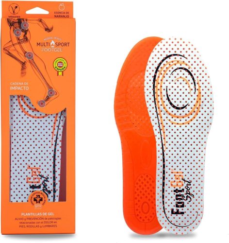 Branțuri cu gel Footgel Sport, mărimea 35-38, cu amortizare.