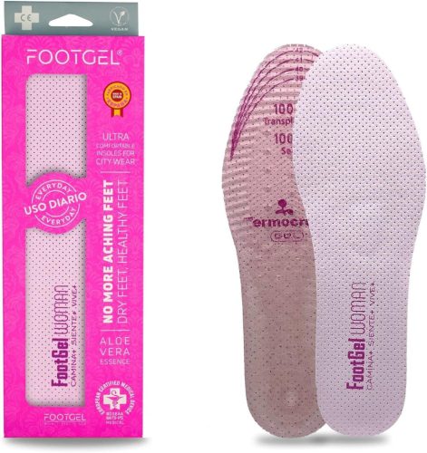 Branțuri pentru femei Footgel cu Aloe Vera, mărimea 35-38