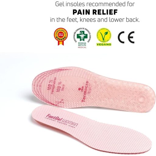 Branțuri pentru femei Footgel cu Aloe Vera, mărimea 35-38