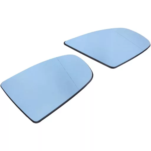 Sticlă oglindă stângă EBTOOLS BMW X5 E70 2008-2013 Albastră Oglindă Retrovizoare Externă Piesă de Schimb
