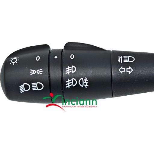 Páčka nastavenia svetlometov Vinciann kompatibilná s ovládaním svetiel Logan Clio