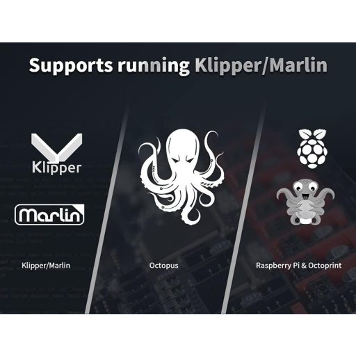 Riadiaca doska pre 3D tlačiareň BIGTREETECH Octopus V1.1 s ovládačmi TMC2209 a dotykovou obrazovkou TFT50