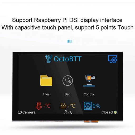 Riadiaca doska pre 3D tlačiareň BIGTREETECH Octopus V1.1 s ovládačmi TMC2209 a dotykovou obrazovkou TFT50