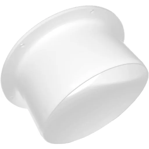 H&C VENT Flanșă de perete 150 mm Conector sistem de ventilație aer condiționat - Trecere perete PVC pentru furtun de extracție, ventilator climă.
