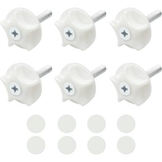   Homsyway 6db rögzítócsavar ágyakhoz, bútorokhoz - Újracsomagolt termék