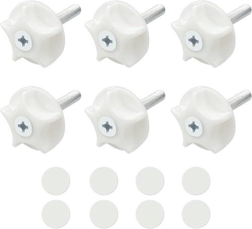 Set de șuruburi de fixare pentru pat și mobilă Homsyway, 6 bucăți
