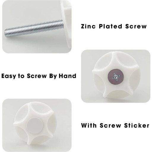 Homsyway 6db rögzítócsavar ágyakhoz, bútorokhoz - Újracsomagolt termék