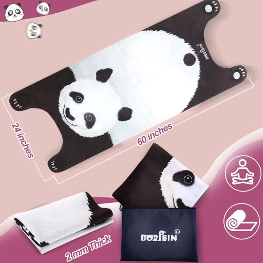 BORPEIN Dječja prostirka za jogu Protuklizna podloga za vježbanje Pilates Fitness Kućna upotreba