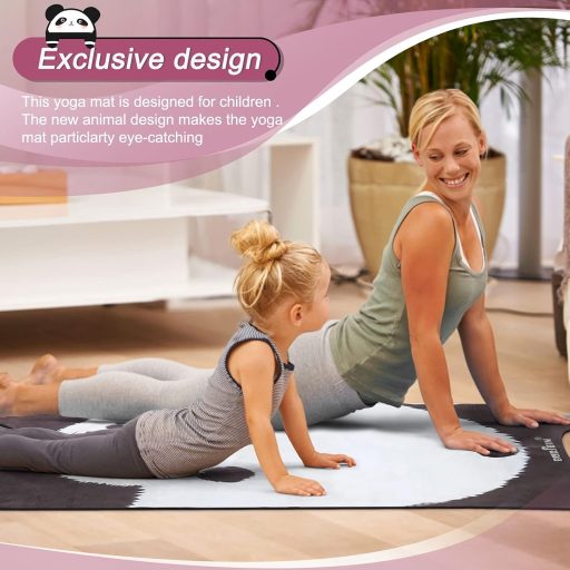 BORPEIN Dječja prostirka za jogu Protuklizna podloga za vježbanje Pilates Fitness Kućna upotreba