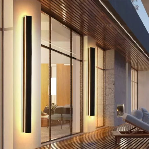 AOEH 100 cm LED fali lámpa alumínium vízálló IP65 kültéri beltéri