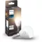 Philips Hue E14 LED izzó csepp forma, dimmelhető meleg fehér, okos vezérlés - Pack of 1, Single, White