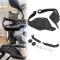 AnXin Motorkerékpár Kézvédő ABS NC700X 750X CB650F CTX700 2014-2018 Fekete