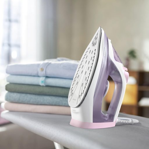 Philips Steam Iron 3000 gőzvasaló 2000W, 30g/perc gőzkibocsátás, lila-fehér