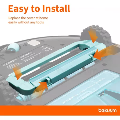 BAKUUM Cecotec Conga 4090 4490 4690 Suport perie centrală și capac rolă