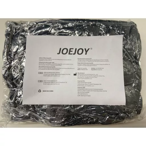 JOEJOY Közepes Kutyaágy Levehető Takaróval, Mosható Kordbársony Kutyakosár 18kg-ig