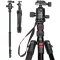 SMALLRIG 200 cm Tripod Monopod 360° Panoráma Gömbfej 15 kg Teherbírás Profi Kamera Állvány