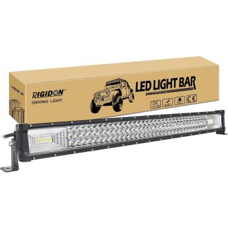   RIGIDON 32-palcové LED svetlo 405W pre terénne vozidlá Offroad osvetlenie vodotesné teplé biele