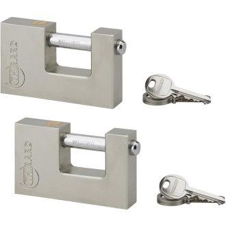   Thirard 90mm Téglalap Lakat Szett 2db Azonos Kulccsal 6 Kulcs