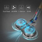 DrRobor Elektromos Felmosó Adapter Dyson V15 V11 V10 V8 V7 Porszívókhoz - Víztartályos Feltét 12 Mosható Mopfejjel