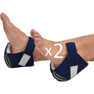   OrtoPrime 2 perne pentru călcâi pentru ameliorarea durerii cauzate de presiune - Perne de protecție utilizabile pentru călcâi și cot