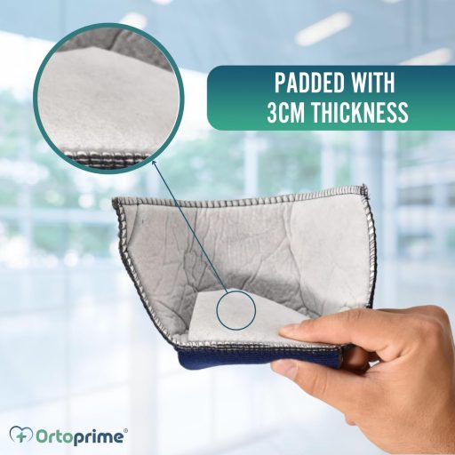 OrtoPrime 2 perne pentru călcâi pentru ameliorarea durerii cauzate de presiune - Perne de protecție utilizabile pentru călcâi și cot