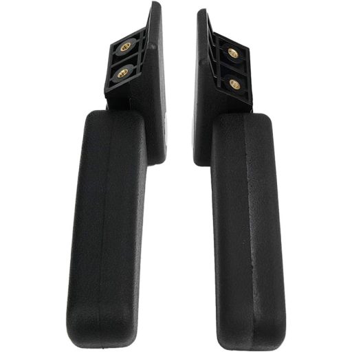 Spătar pasager Yctze pentru topcase Givi, plastic ABS negru, kit suport brațe spate pliabil