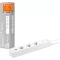 LEDVANCE Smart WiFi Okos Elosztó 3 Aljzat USB Portokkal Túlfeszültség Védelem - Pack of 1, Indoor-Cabled, WiFi